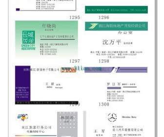 A Variety Of Business Card Templates
