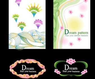 A Variety Of Patterned Border Material