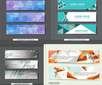 Abstract Creative Banners