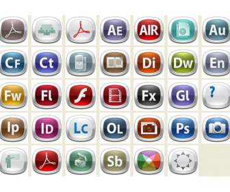 adobe software icons png