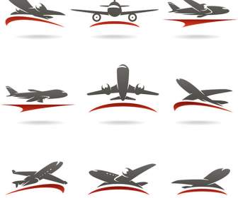Flugzeug-Logo-design