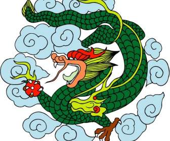 Alten Chinesischen Drachen