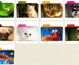 Animal Theme Folder Png Icon