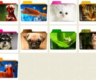 animal theme folder png icon