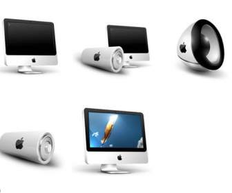 apple computer with speakers png icons