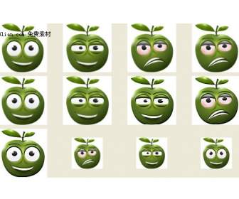Apple Face Icon Png