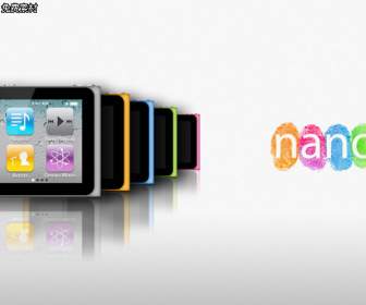 Apple Ipod Nanog Psd วัสดุ