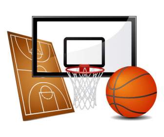 Graphiques Vectoriels De Basket-ball