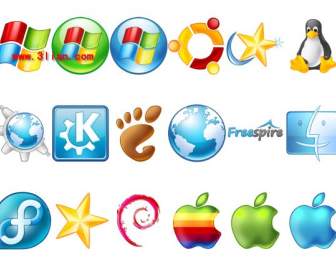 beautiful icon for computer system