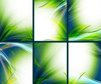 Beautiful Plant Lines Background