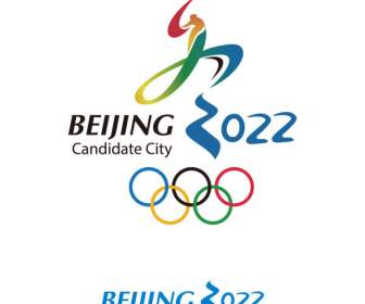 Logo De Candidature Aux Jeux Olympiques Beijing Hiver