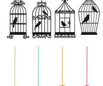 Bird And Bird Cages