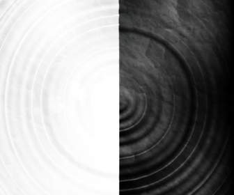 白と黒の対称リップル背景