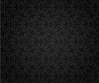 Schwarze Retro-Muster-Hintergrund