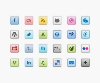 Black Solid Social Icons Psd Download