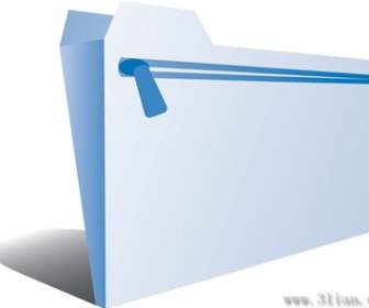 Icon Folder Blue Ash