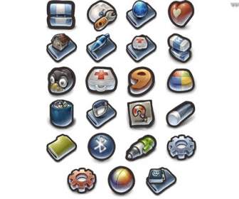 blue desktop icon png