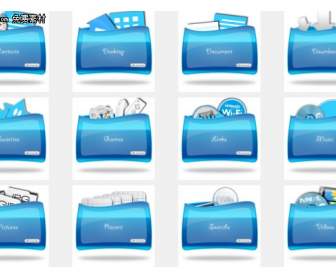blue folder icon download