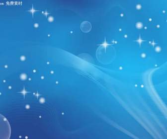 blue stars background psd material