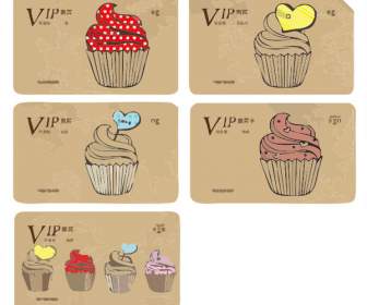 ケーキの Vip カード