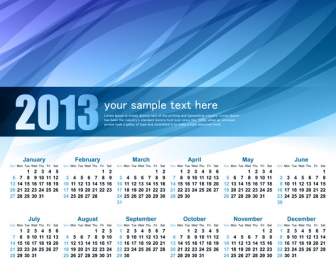Calendar Template Design