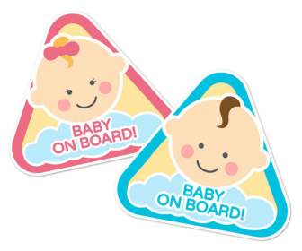 Car Baby Stickers