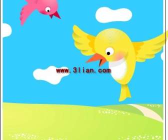 Oiseau Cartoon