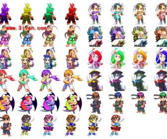 cartoon characters icon