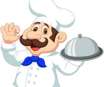 厨师的卡通人物设计