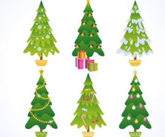 árbol De Navidad De Dibujos Animados