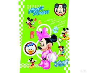 Cartoon Disney Minnie Psd Layered Material