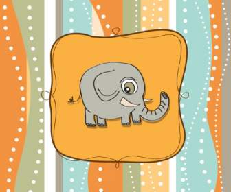 Cartoon-Elefant
