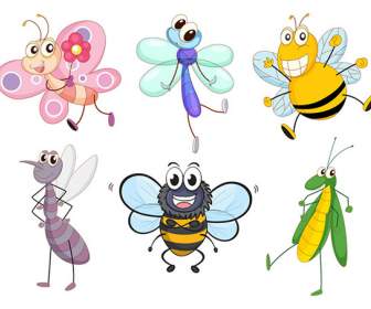 Dibujos Animados De Insectos
