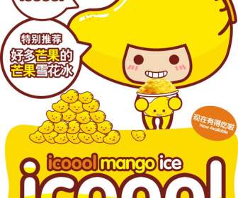 Cartone Animato Mango Uomo Cool