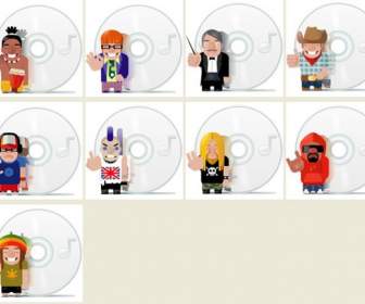 Cd People Png Icons