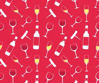 Champagne Seamless Background