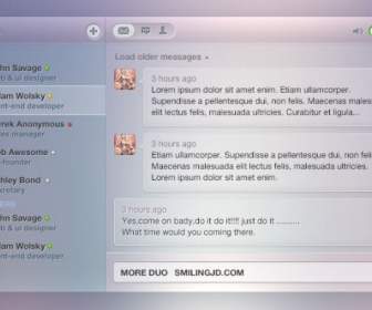 Chat-Design Psd Material