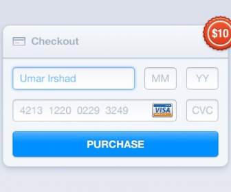Checkout Payment Page Design Psd