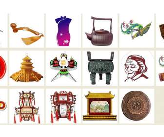 chinese element icons