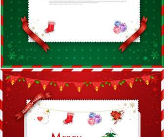 Weihnachtskarte-Grußkarte-Umschläge
