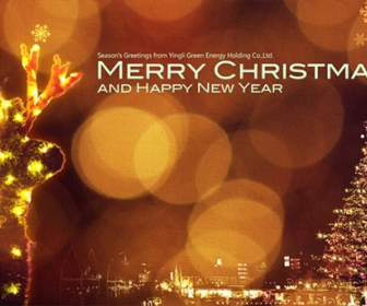Christmas Fantasy Glow Psd Background Picture Material