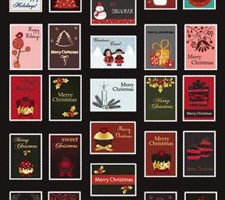 Рождественские украшения марки