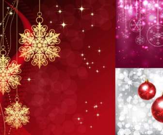 Christmas Ornaments Decoration Background