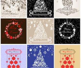 Christmas Snowflake Pattern Background