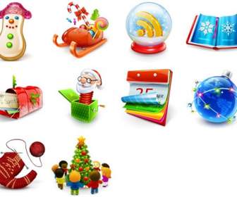 Christmas Style Shopping Site Png Icon