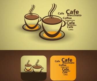 经典咖啡插图 Vi 设计