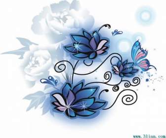 Mariposas Y Flores Clásicas