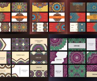 Classical Pattern Business Cards