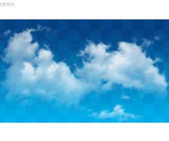clouds psd material