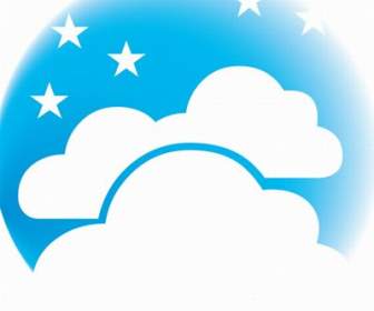 Cloudy Blue Icon